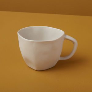 Stoneware Cup White