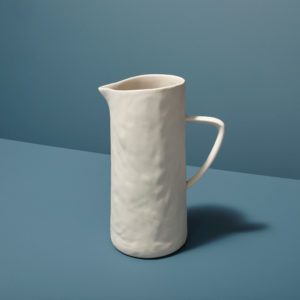 Stoneware Pitcher White