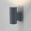 Bowery Outdoor Graphite Wall Light