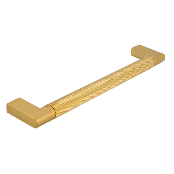 Brushed Gold Knurled Handle: Elegant and Functional Addition